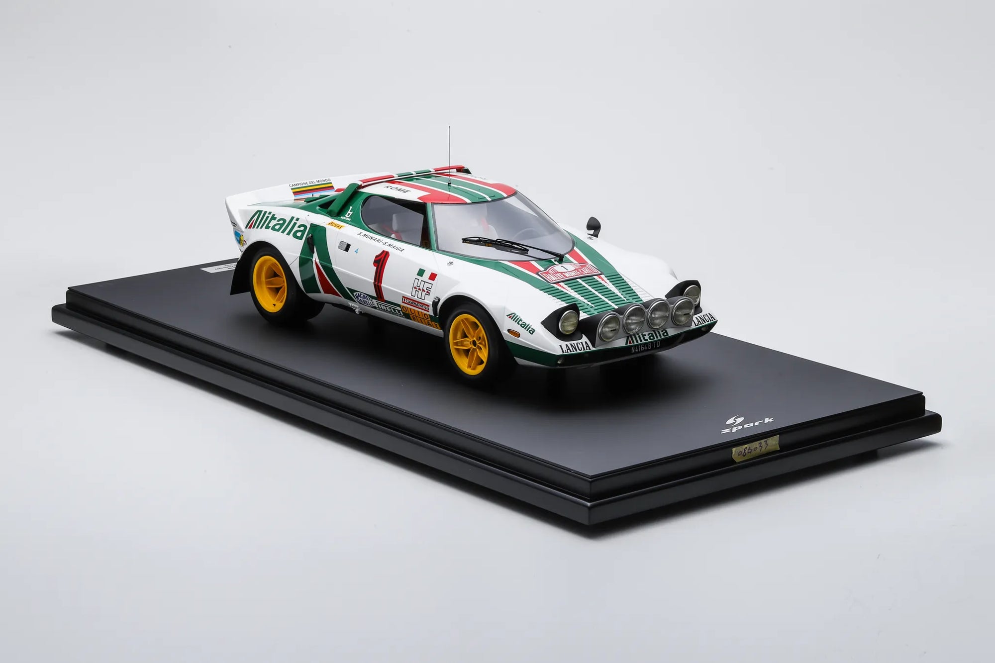 Lancia Stratos HF No.1 Winner Rally Monte Carlo 1977