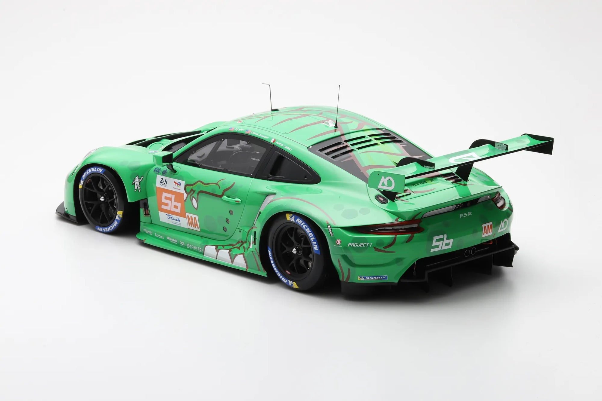 Porsche 911 RSR - 19 No.56 PROJECT 1 - AO Le Mans 24H 2023
