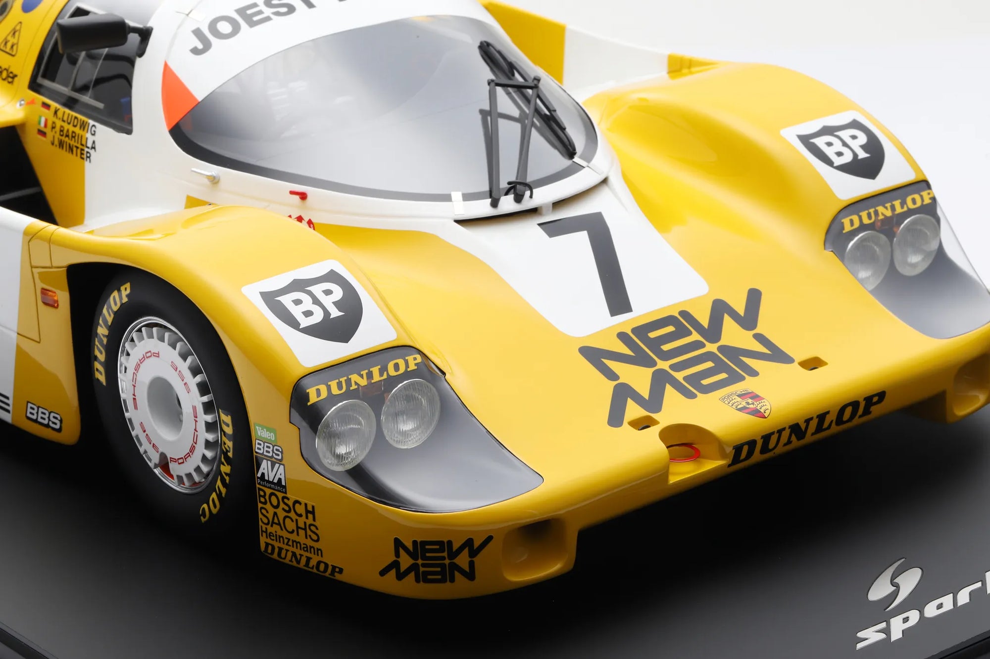 Porsche 956B No.7 Winner 24H Le Mans 1985 New-Man Joest Racing
