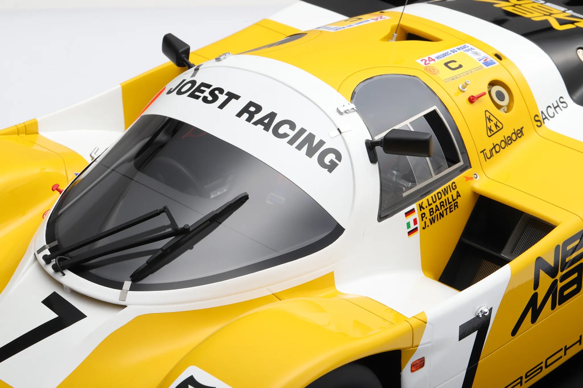 Porsche 956B No.7 Winner 24H Le Mans 1985 New-Man Joest Racing
