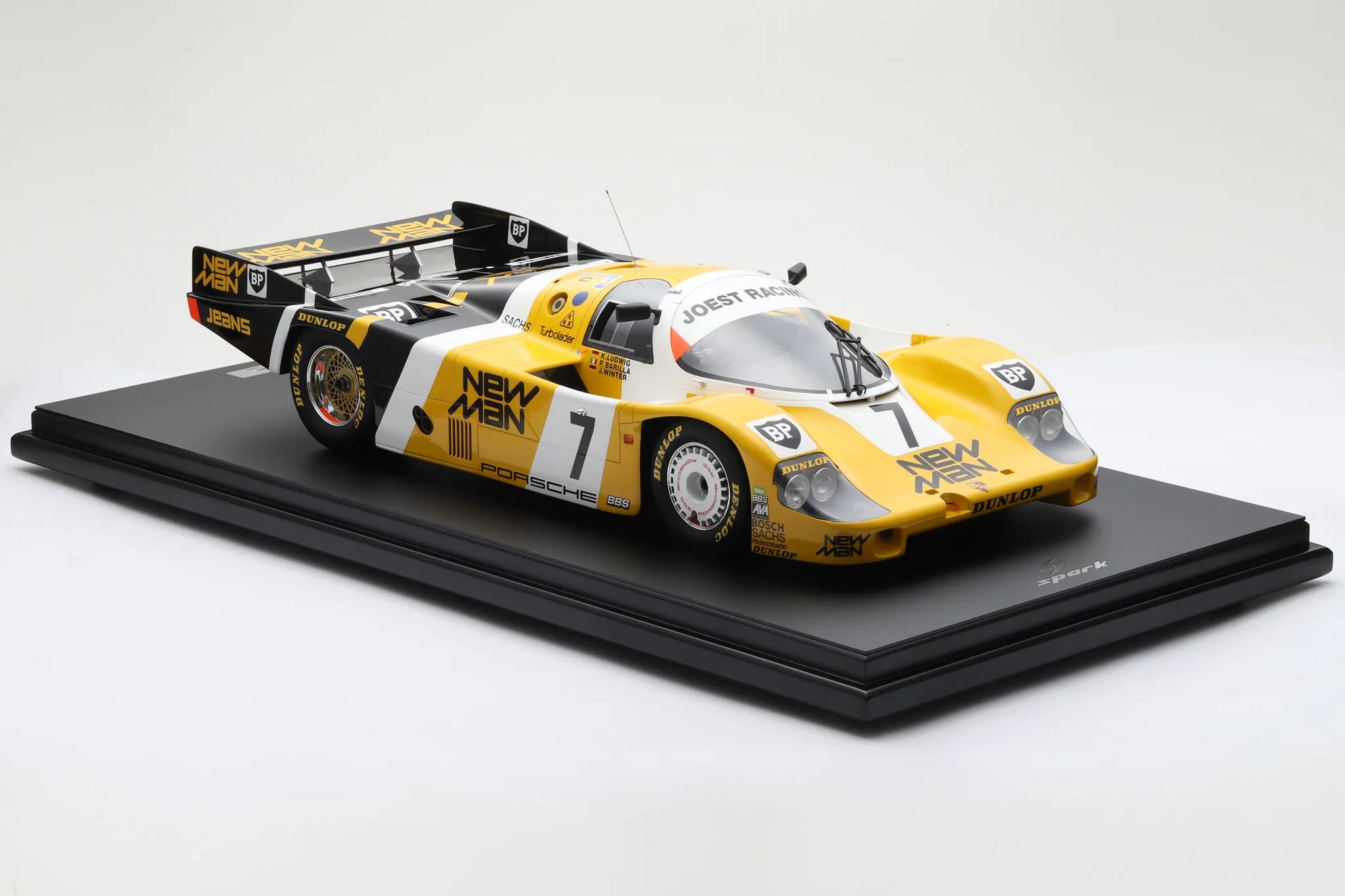 Porsche 956B No.7 Winner 24H Le Mans 1985 New-Man Joest Racing