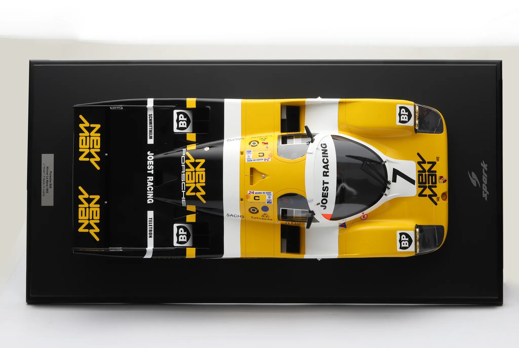 Porsche 956B No.7 Winner 24H Le Mans 1985 New-Man Joest Racing