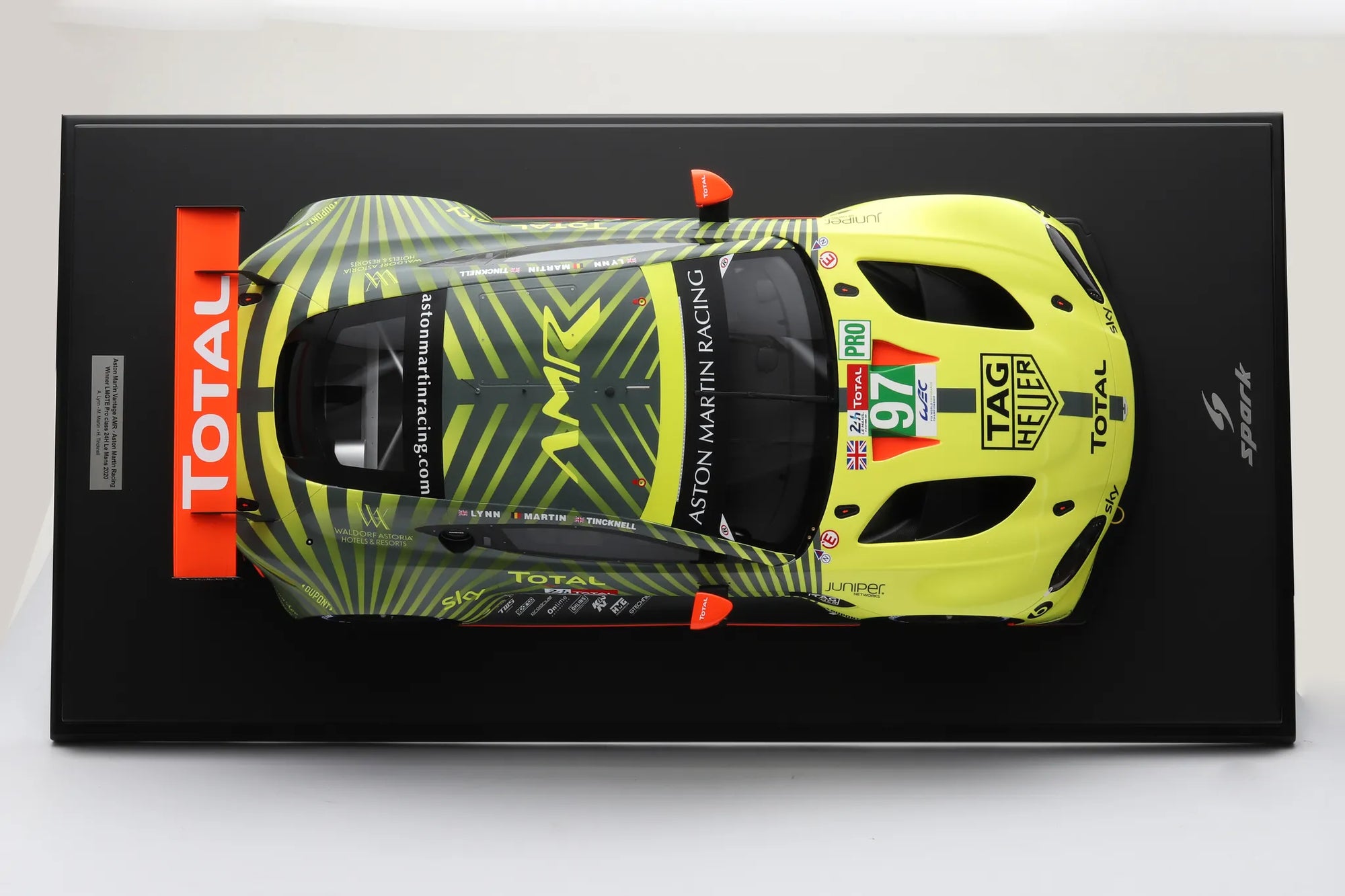 Aston Martin Vantage AMR No.97 Aston Martin Racing Winner LMGTE Pro class 24H Le Mans 2020