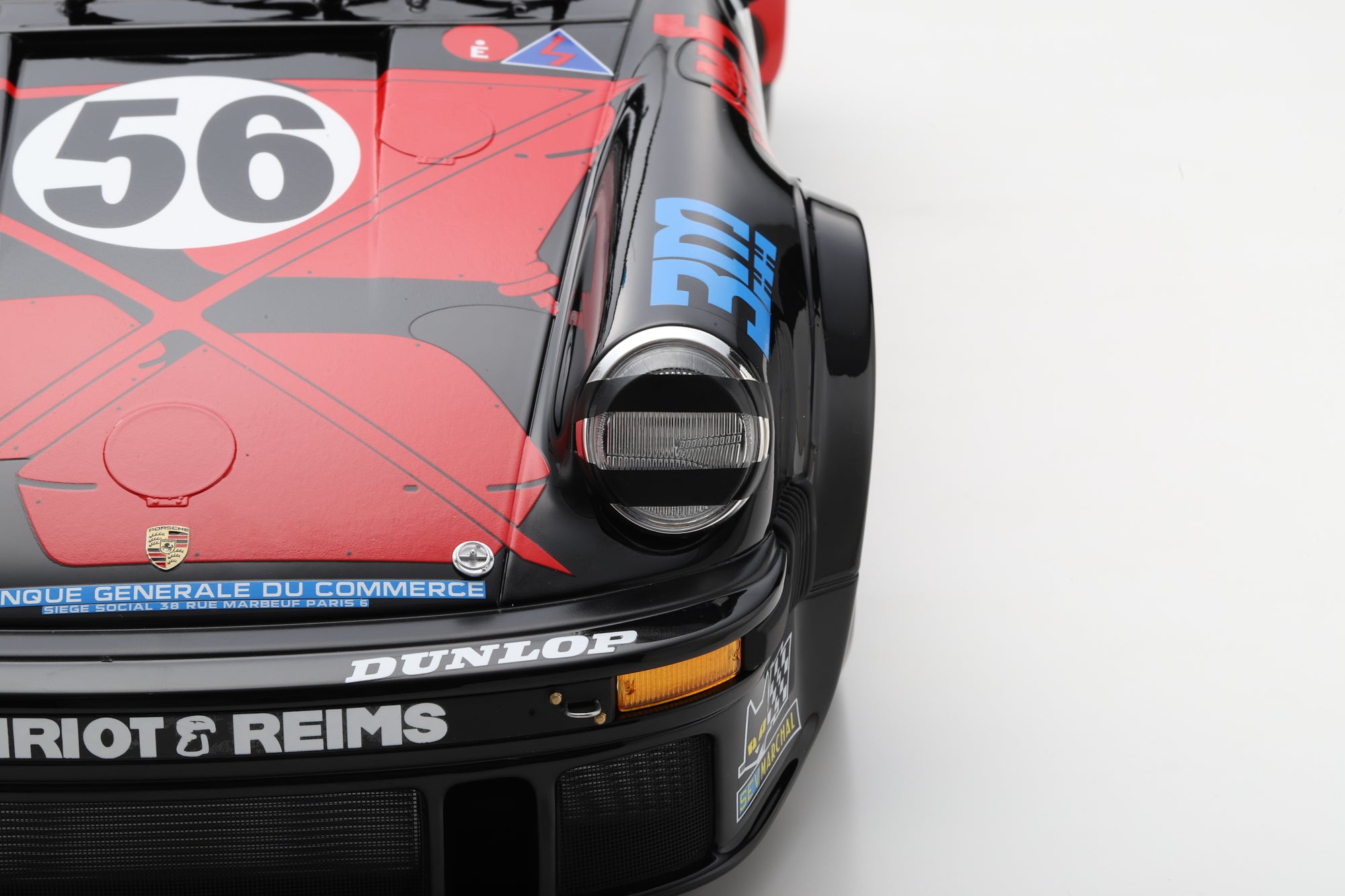 Porsche 934 No.56 19th Le Mans 1977