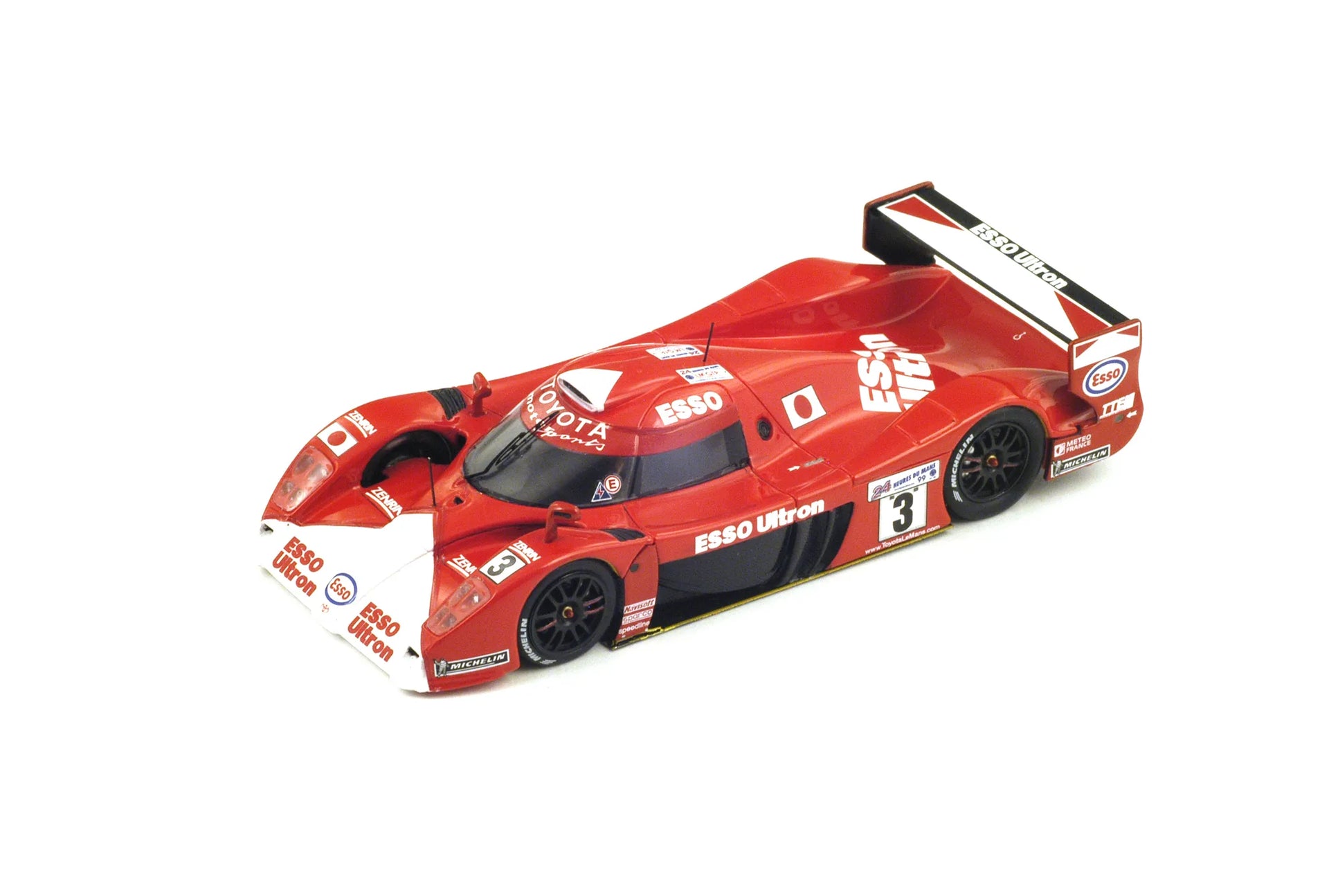 シェブロン TOYOTA TS020 GT-one 新品絶版 Unboxing the 1999 Spark Toyota GT ONE! - YouTube