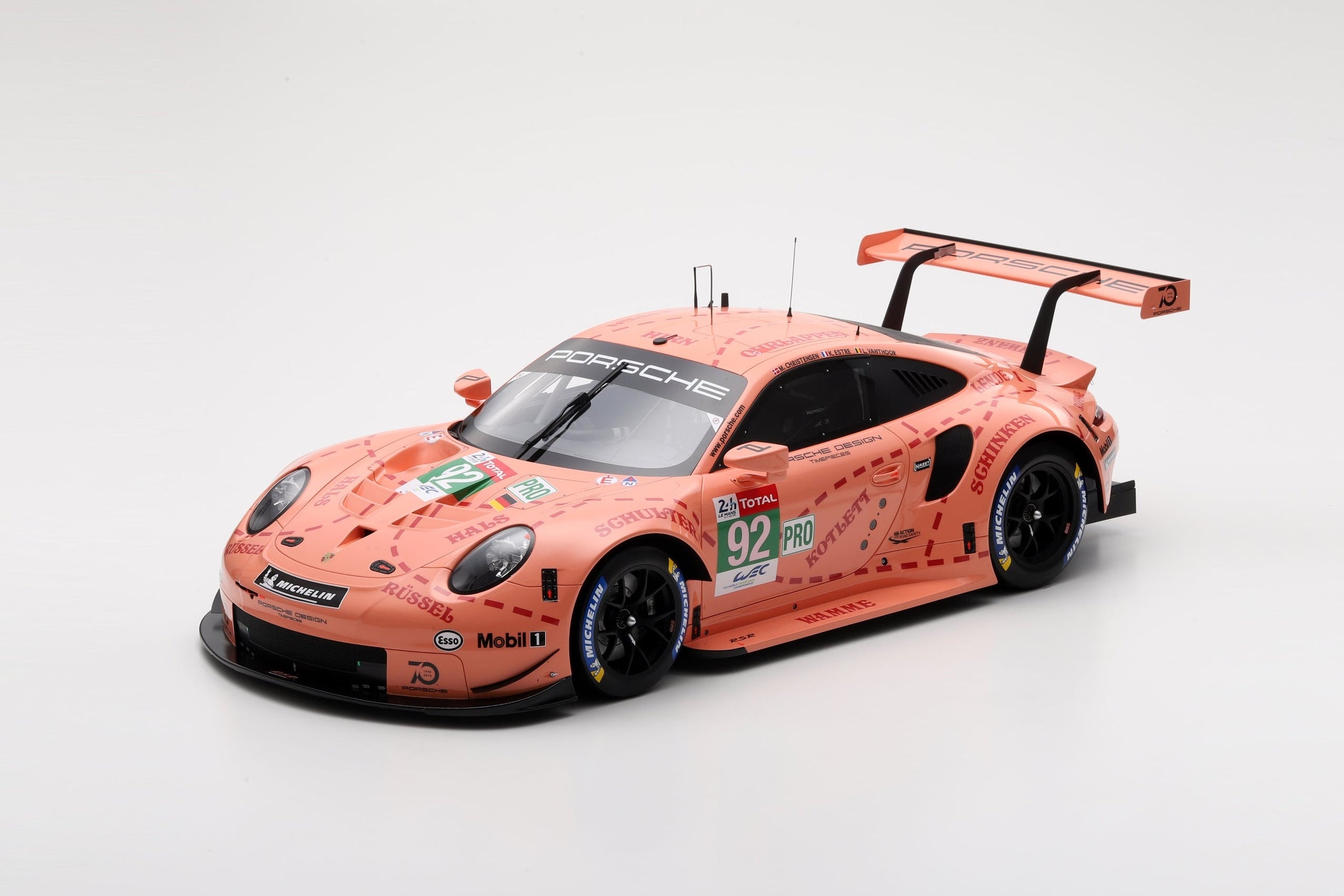 Spark　1/87（HO）スケール Porsche 911 RSR 2018 SPARK】Porsche 911 RSR Le Mans 2018 Spark 1/87（HO）スケール