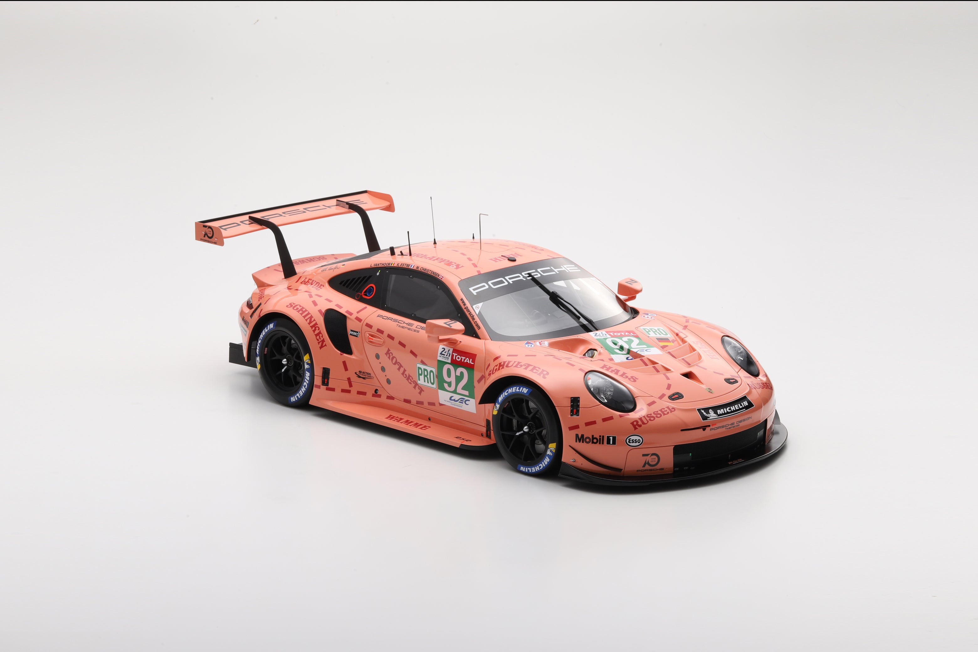 Porsche 911 RSR No.92 Porsche GT Team Winner LMGTE Pro class 24H