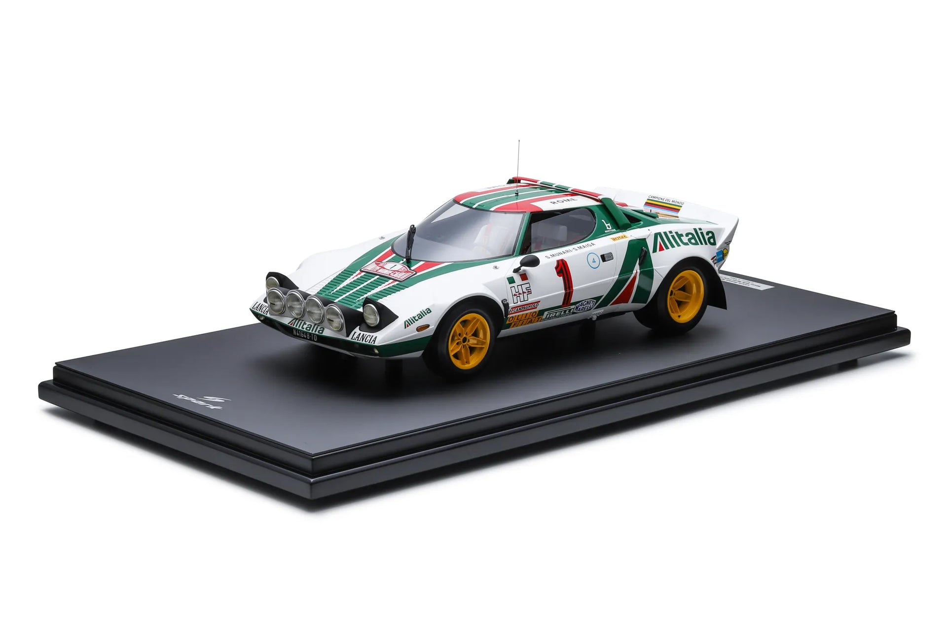 Lancia Stratos HF No.1 Winner Rally Monte Carlo 1977 – Spark Lancia Stratos HF No.1 Winner Rally Monte Carlo 1977 – Spark