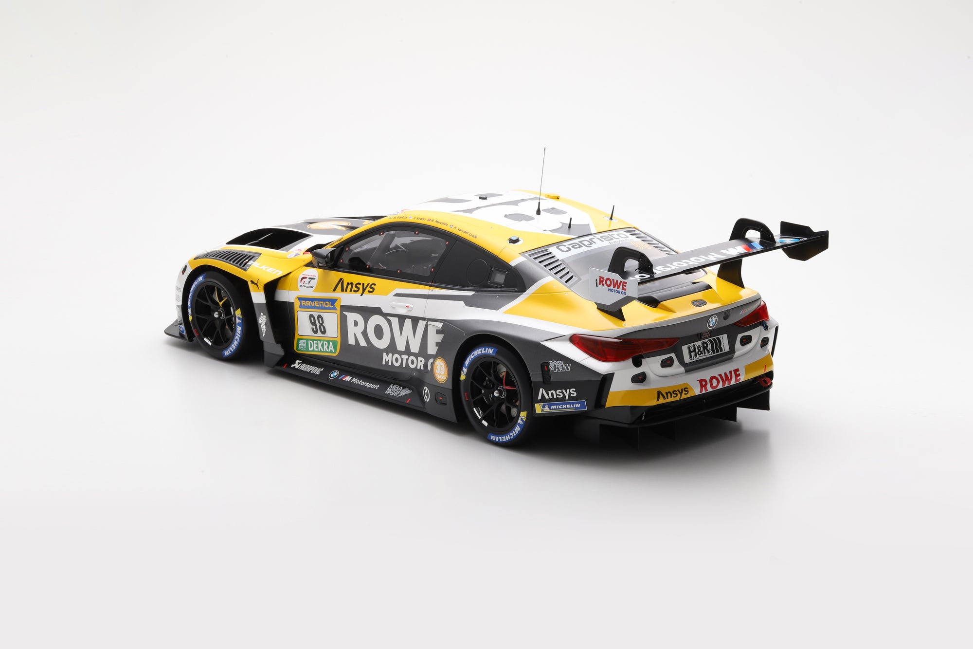 BMW M4 GT3 EVO No.98 ROWE RACING 24H Nürburgring 2025 Farfus, Augusto - Krohn, Jesse - Marciello, Raffaele - van der Linde, Kelvin