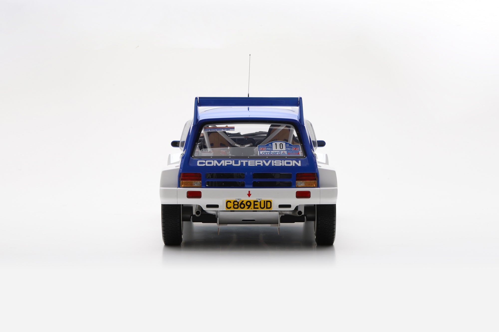 MG Metro 6R4 No. 10 3rd RAC 1985 Tony Pond