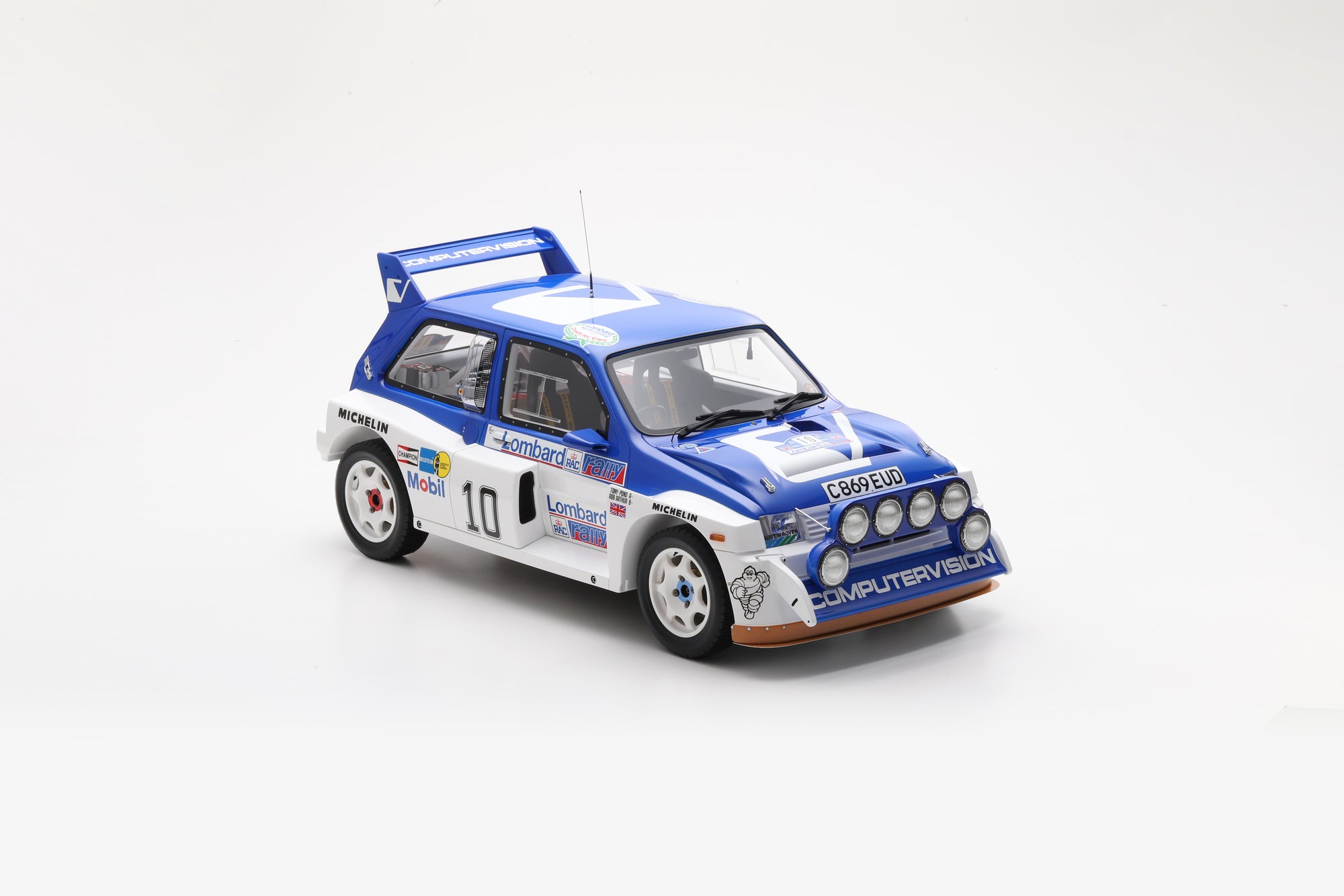 MG Metro 6R4 No. 10 3rd RAC 1985 Tony Pond