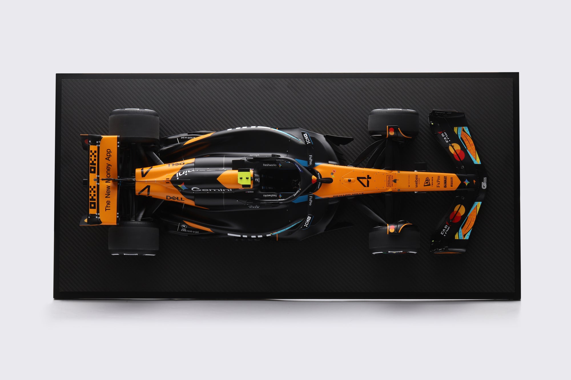 McLaren MCL39 No.4 3rd Abu Dhabi GP 2025 Lando Norris F1 Drivers' World Champion 2025