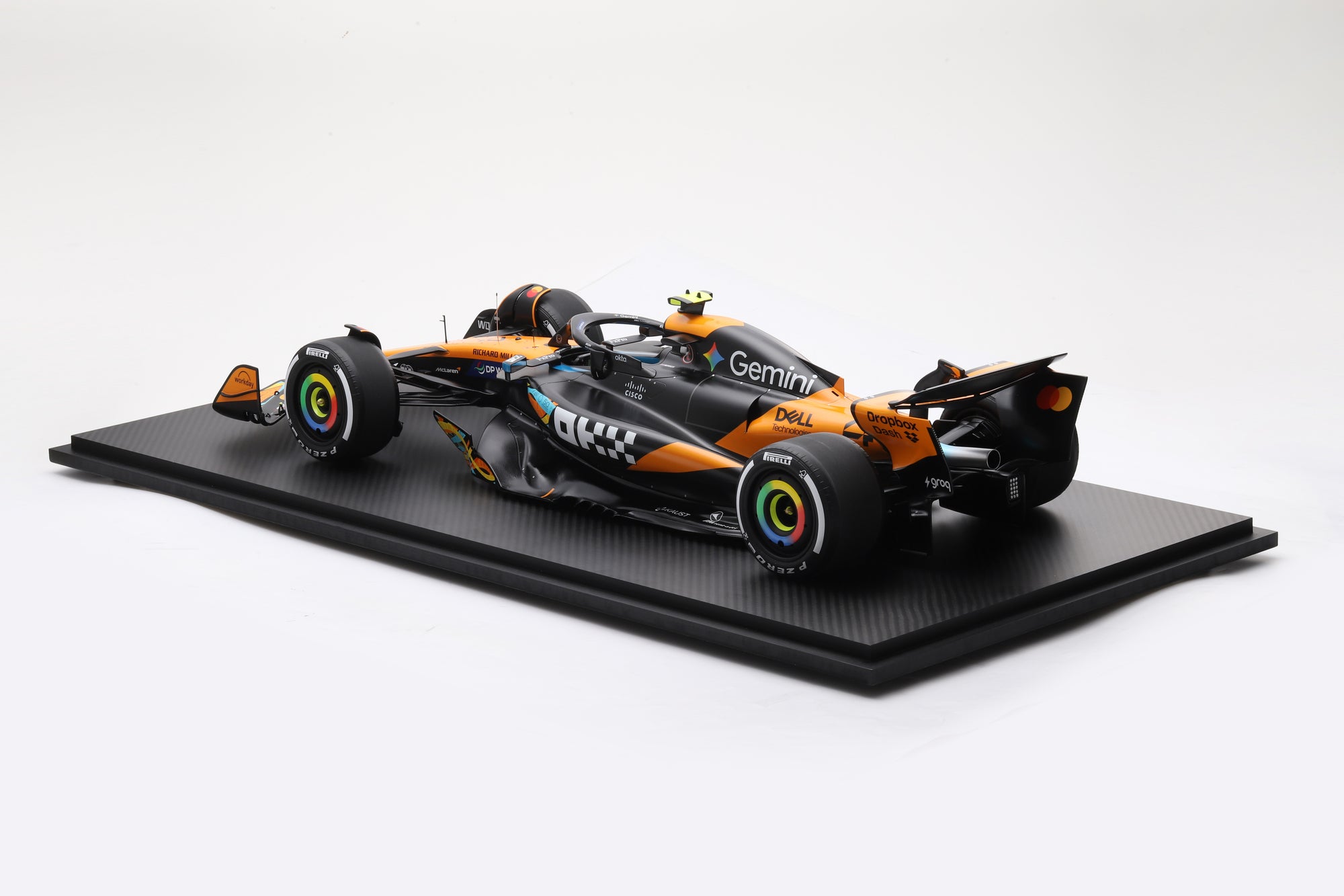 McLaren MCL39 No.4 3rd Abu Dhabi GP 2025 Lando Norris F1 Drivers' World Champion 2025